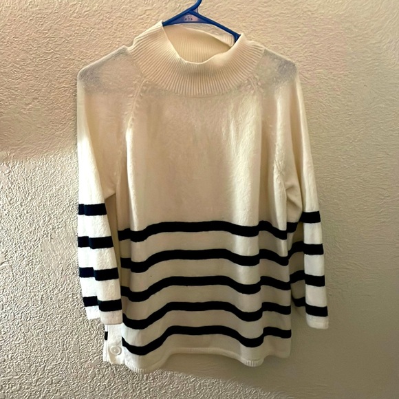 Loft Striped Sweater - Picture 1 of 4